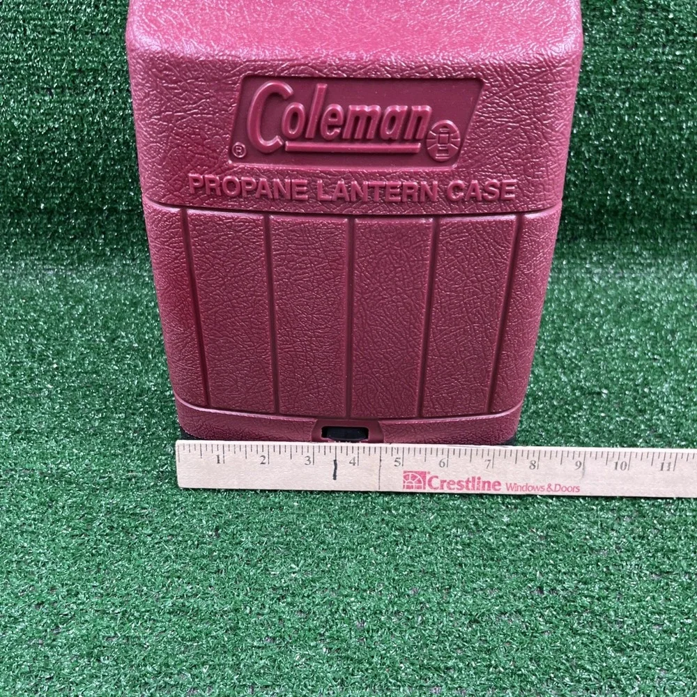 Coleman Propane Lantern Carry Case‎ ONLY Fits 5154A 5151 5152 Burgundy New